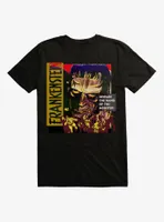 Universal Monsters Frankenstein Beware Mob Poster T-Shirt