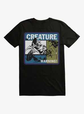 Universal Monsters The Creature Warning T-Shirt