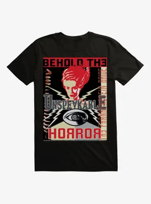 Universal Monsters The Bride Unspeakable Horror T-Shirt