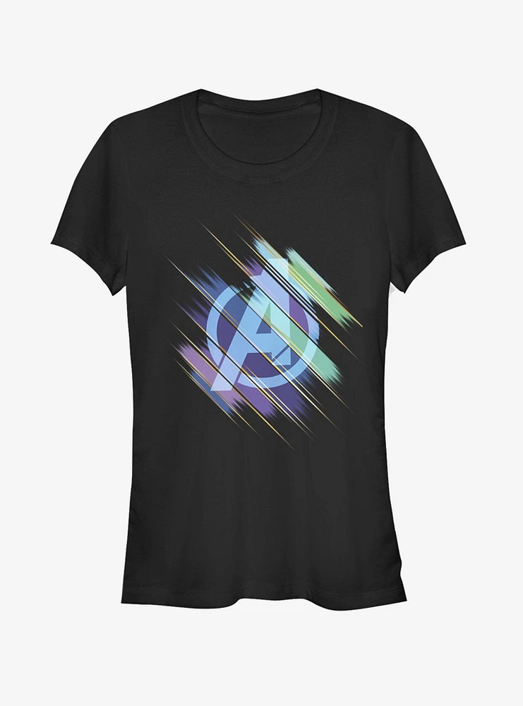 Marvel Avengers: Endgame Logo Swipe Girls T-Shirt