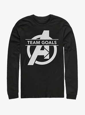 Marvel Avengers: Endgame Team Goals Long-Sleeve T-Shirt