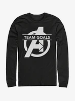 Marvel Avengers: Endgame Team Goals Long-Sleeve T-Shirt