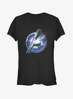 Marvel Avengers: Endgame Logo Shine Girls T-Shirt