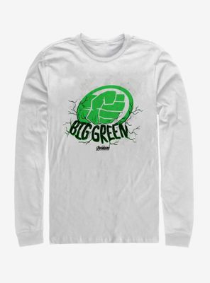 Marvel Avengers: Endgame Hulk Big Green Long-Sleeve T-Shirt