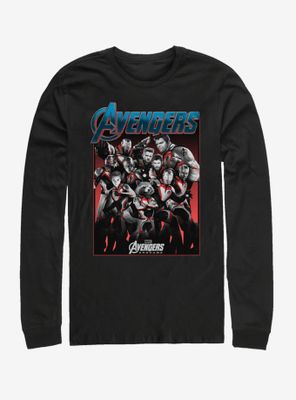 Marvel Avengers: Endgame Group Shot Long-Sleeve T-Shirt