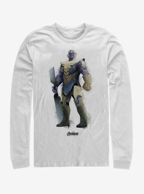 Marvel Avengers: Endgame Thanos Paint Long-Sleeve T-Shirt