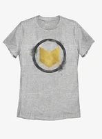 Marvel Avengers: Endgame Hawkeye Spray Logo Womens T-Shirt
