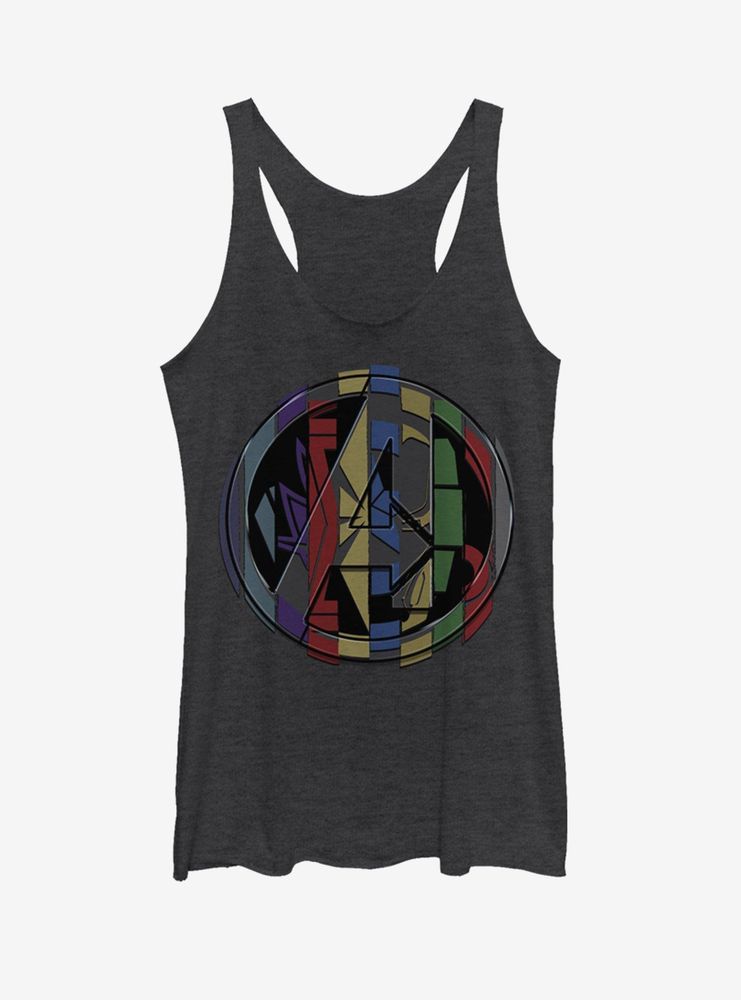 Marvel Avengers: Endgame Badge Mashup Womens Tank Top