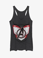 Marvel Avengers: Endgame Logo Armor Womens Tank Top