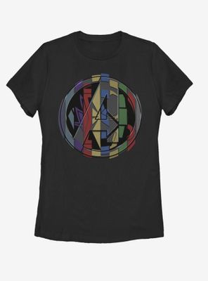 Marvel Avengers: Endgame Badge Mashup Womens T-Shirt