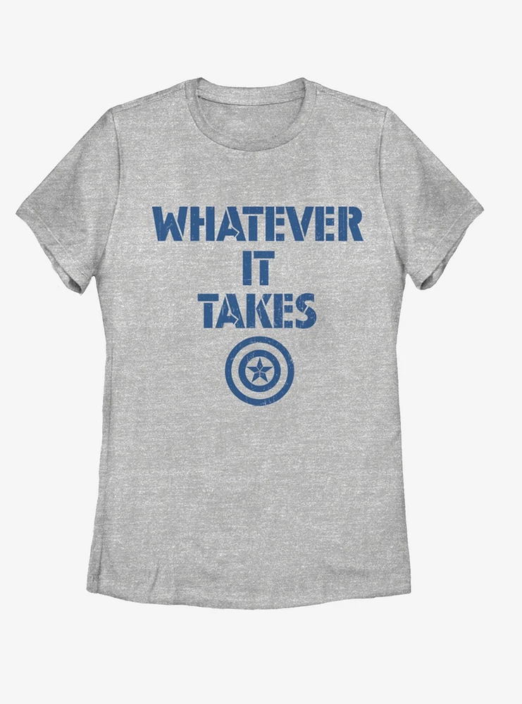 Marvel Avengers: Endgame Cap Spirit Womens T-Shirt