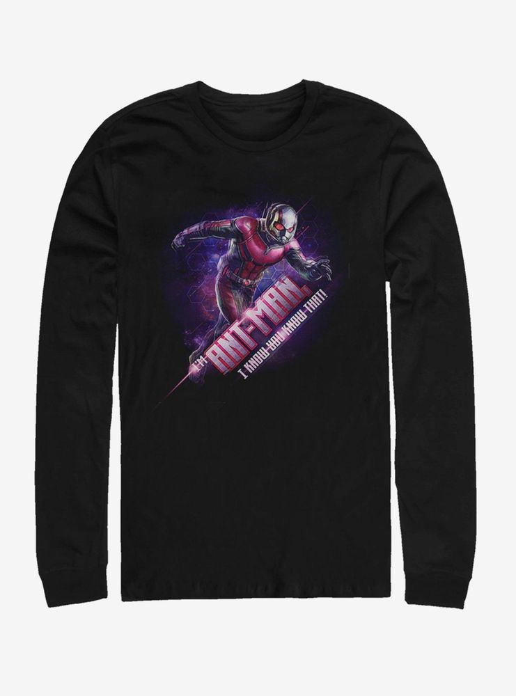 Marvel Avengers: Endgame Antman Hex Long-Sleeve T-Shirt