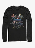 Marvel Avengers: Endgame Heros Logo Long-Sleeve T-Shirt