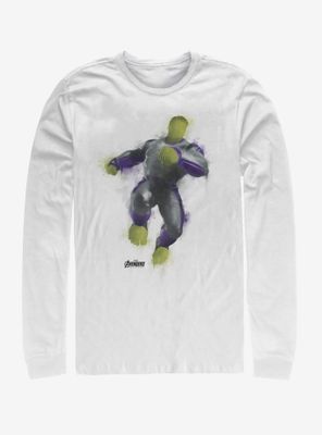 Marvel Avengers: Endgame Hulk Painted Long-Sleeve T-Shirt