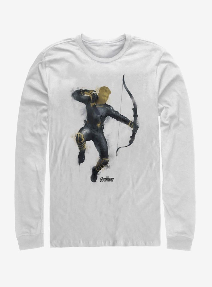 Marvel Avengers: Endgame Painted Hawk Long-Sleeve T-Shirt