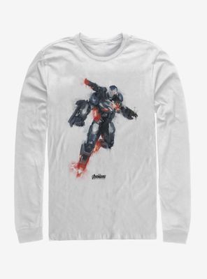Marvel Avengers: Endgame War Machine Paint Long-Sleeve T-Shirt