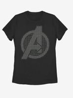 Marvel Avengers: Endgame Grayscale Logo Womens T-Shirt