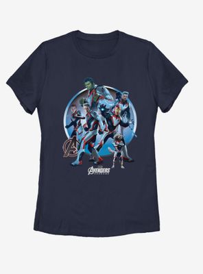 Marvel Avengers: Endgame Endgamers Unite Womens T-Shirt