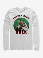 Marvel Avengers: Endgame Hulk Armor Circle Solo Long-Sleeve T-Shirt