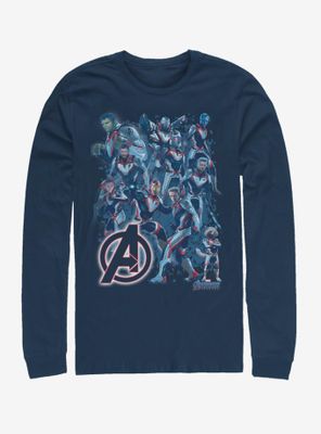 Marvel Avengers: Endgame Suit Group Long-Sleeve T-Shirt
