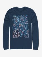 Marvel Avengers: Endgame Suit Group Long-Sleeve T-Shirt