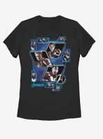 Marvel Avengers: Endgame Avengers Panel Shot Womens T-Shirt