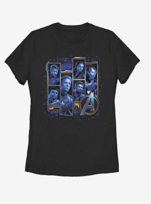 Marvel Avengers: Endgame Blue Box Assemble Womens T-Shirt