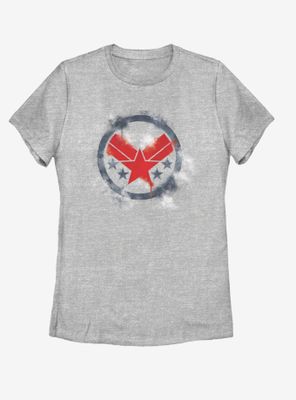 Marvel Avengers: Endgame War Machine Spray Logo Womens T-Shirt
