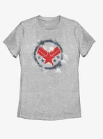 Marvel Avengers: Endgame War Machine Spray Logo Womens T-Shirt