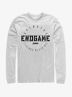 Marvel Avengers: Endgame Last Stand White Long-Sleeve T-Shirt