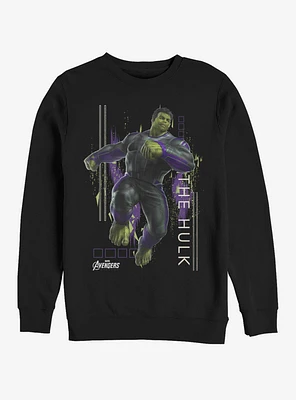 Marvel Avengers: Endgame Hulk Motion Sweatshirt