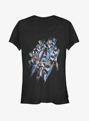 Marvel Avengers: Endgame Avengers Suit Up Girls T-Shirt