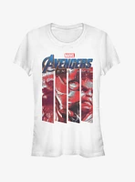 Marvel Avengers: Endgame Four Strong Girls White T-Shirt