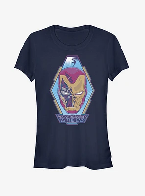 Marvel Avengers: Endgame The End Girls Navy Blue T-Shirt