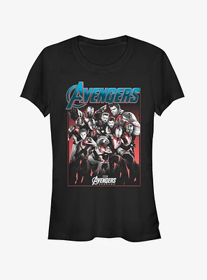 Marvel Avengers: Endgame Group Shot Girls T-Shirt