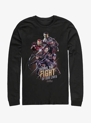 Marvel Avengers: Endgame Life Fight Long-Sleeve T-Shirt