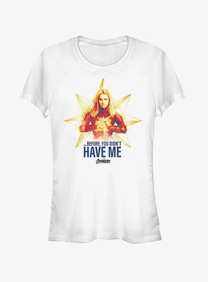 Marvel Avengers: Endgame Time Girls White T-Shirt