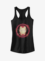 Marvel Avengers: Endgame Iron Man Spray Logo Girls Tank