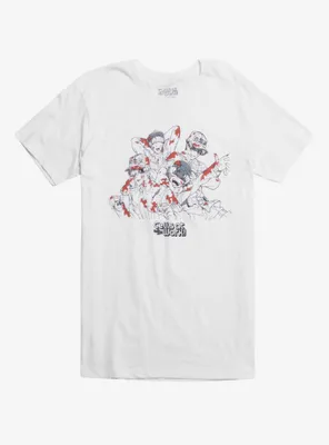 Cells At Work White Blood Cells Splatter T-Shirt
