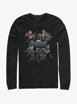 Marvel Avengers: Endgame Heroes Logo Long-Sleeve T-Shirt