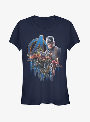 Marvel Avengers: Endgame Group Poster Girls T-Shirt