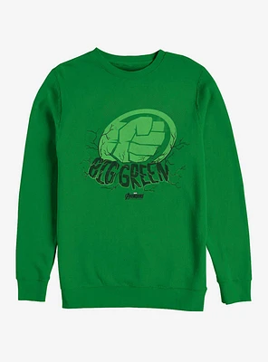 Marvel Avengers: Endgame Big Green Kelly Sweatshirt