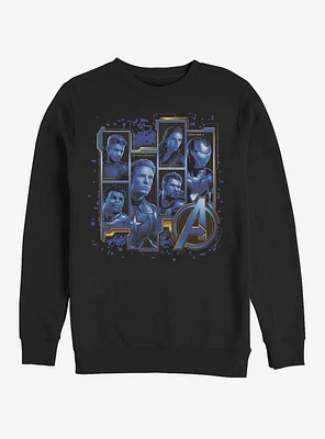 Marvel Avengers: Endgame Blue Box Up Sweatshirt