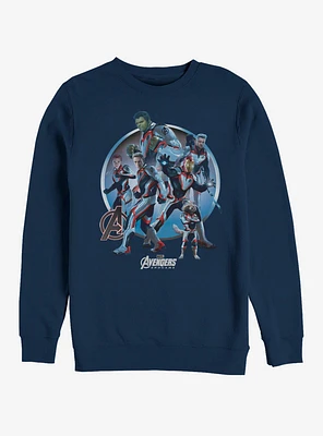 Marvel Avengers: Endgame Unite Navy Blue Sweatshirt