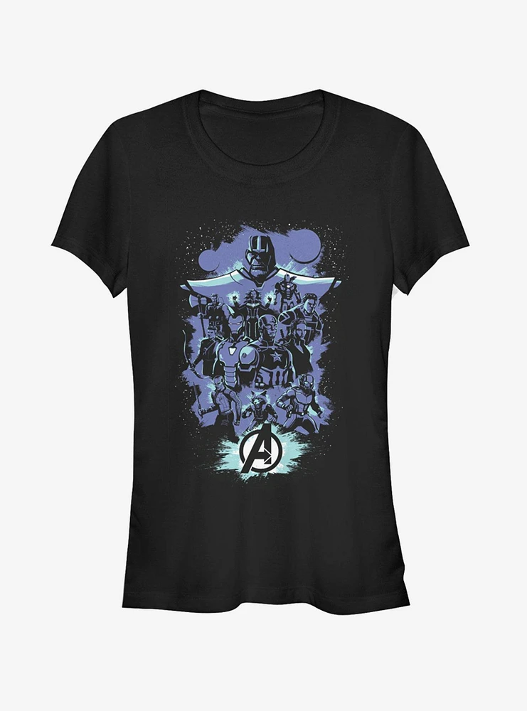 Marvel Avengers: Endgame Pop Art Girls T-Shirt