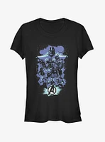 Marvel Avengers: Endgame Pop Art Girls T-Shirt