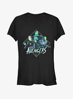 Marvel Avengers: Endgame Rad Trio Girls T-Shirt