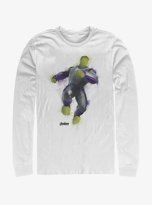 Marvel Avengers: Endgame Hulk Painted Long-Sleeve T-Shirt