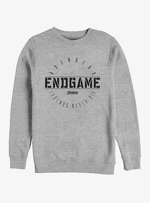 Marvel Avengers: Endgame Last Stand Heathered Sweatshirt