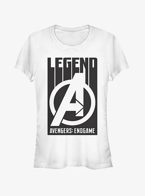 Marvel Avengers: Endgame Avengers Legends Girls White T-Shirt